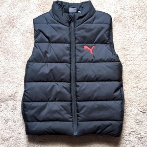 Boys/unisex Puma puffy vest size 5/6